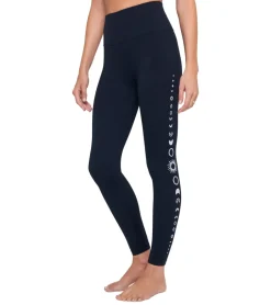 Spiritual Gangster Golden Icon Jacquard Legging