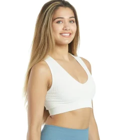 Spiritual Gangster Ribbed Metta Plunge Yoga Brami