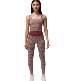 Spiritual Gangster Seamless Jacquard 7/8 Legging