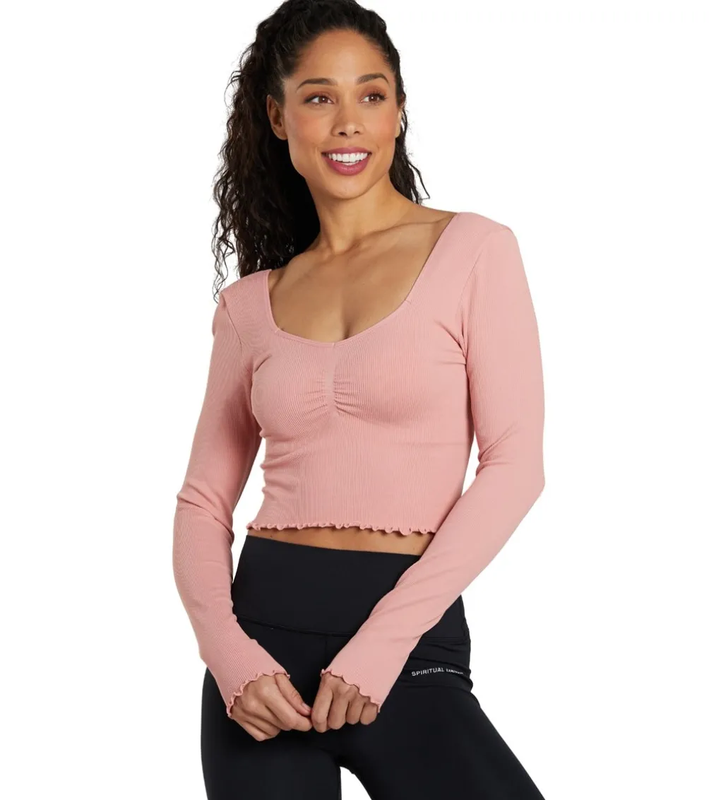 Spiritual Gangster Sweetheart Seamless Long Sleeve