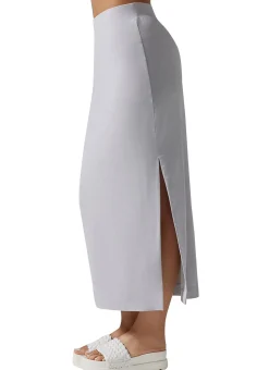 Tavi Brushed Tec Knit Midi Skirt