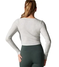 Tavi Criss Cross Long Sleeve Top