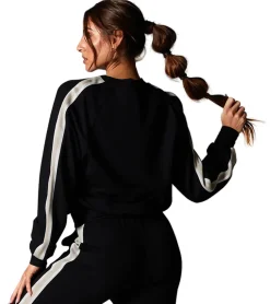 Tavi Ease Crew Stripe Sweatshirt