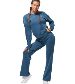 Thrive Societe Piped Blouson Pullover