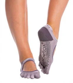 Toesox Bellarina Full-Toe Yoga Grip Socks