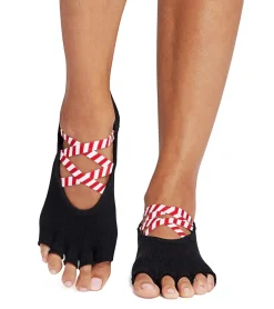Toesox Elle Half-Toe Yoga Grip Socks
