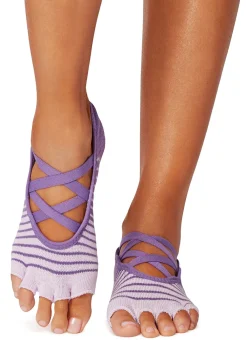 Toesox Elle Half-Toe Yoga Grip Socks