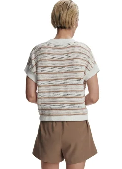 Varley Ciara Stripe Knit Top
