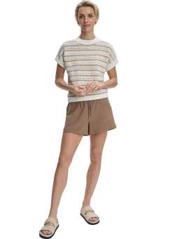 Varley Ciara Stripe Knit Top