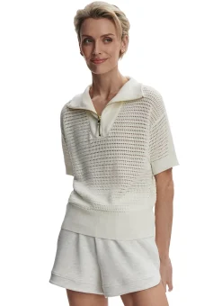 Varley Nali Half Zip Knit Top