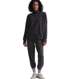 Varley Rainer Roll Neck Brushed Rib Jumper