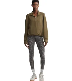 Varley Sian Cropped Half Zip Midlayer Pullover