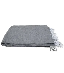 West Path Solid Color Mexican Yoga Blanket