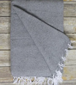 West Path Solid Color Mexican Yoga Blanket