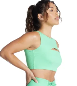 Year of Ours Ribbed Cut Out Bra