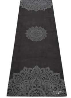Yoga Design Lab Mat Yoga Towel Mandala Black